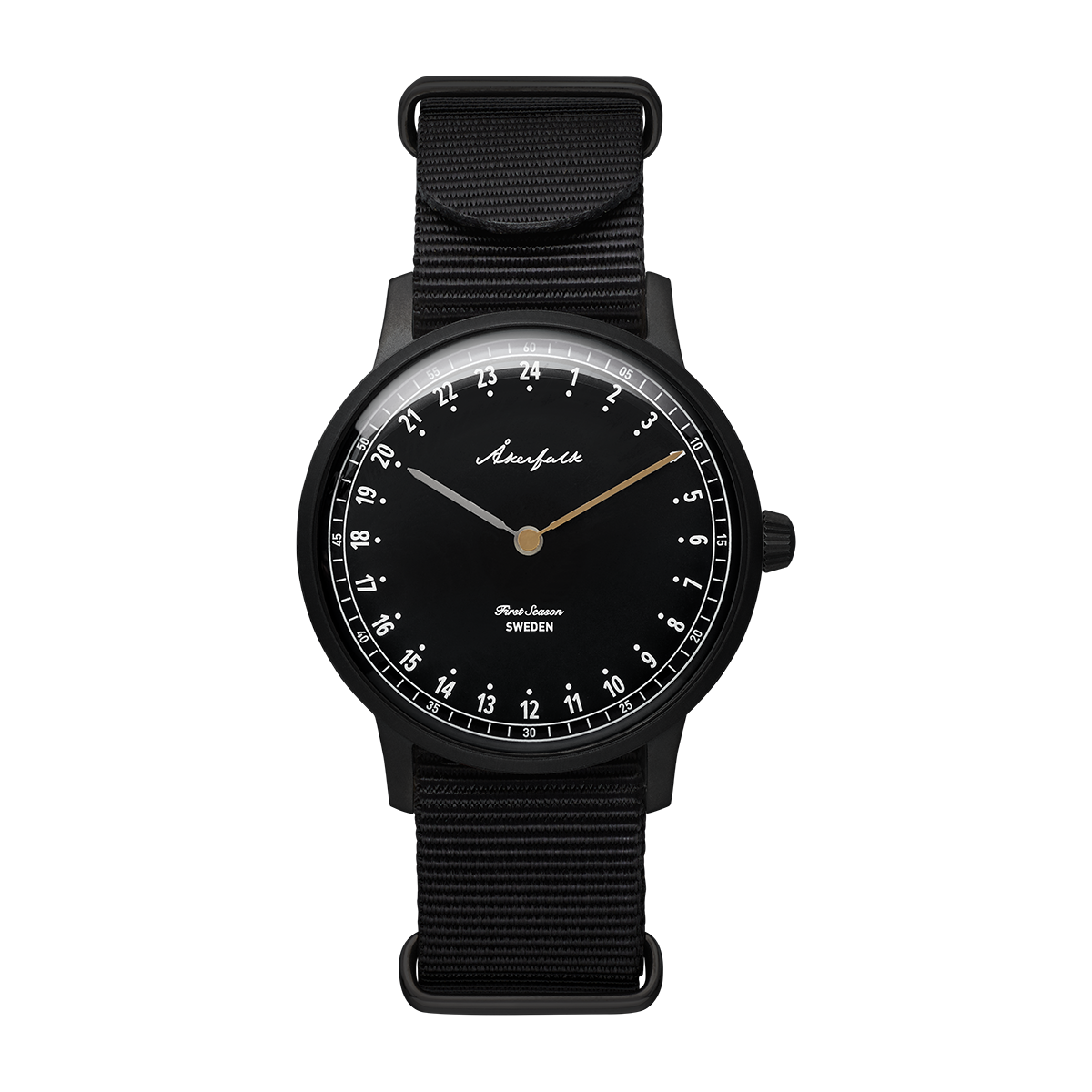 First Season Matte Black Black with Black NATO
