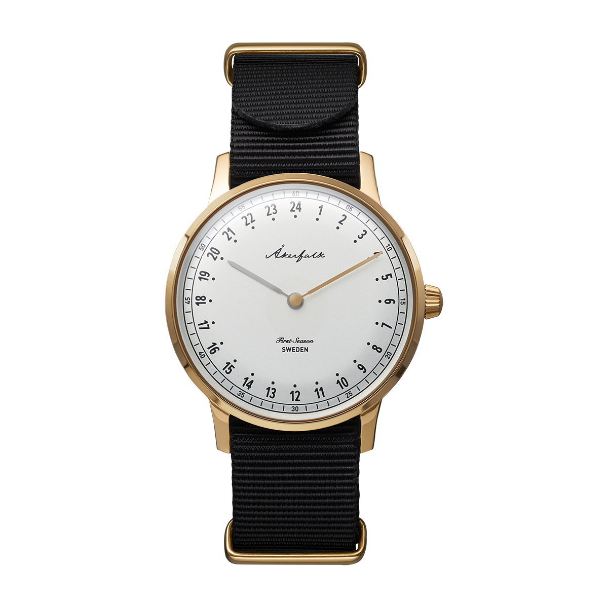 First Season Gold White with Black NATO