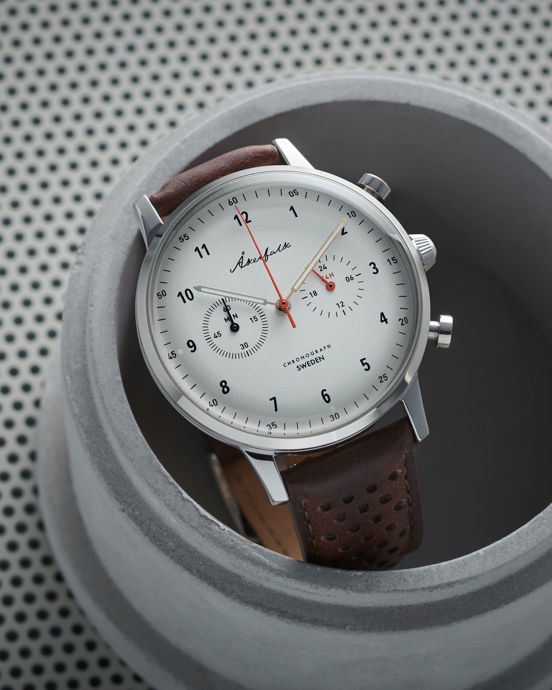 Akerfalk chronograph watch sweden