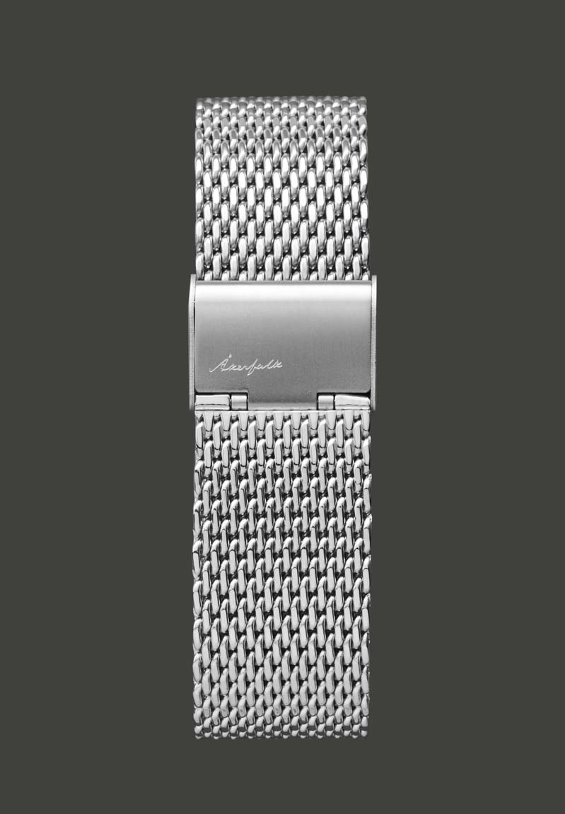 Metal Mesh Silver Strap